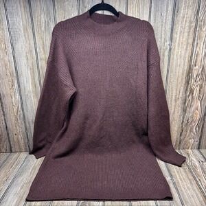 a new day Women's Long Sleeve Dress in Brown